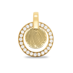 LADIES PENDANTS W/ FINGER PRINT/LASER ENGRAVING (401 SZ)