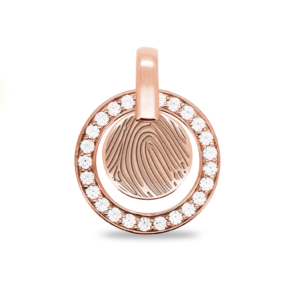 LADIES PENDANTS W/ FINGER PRINT/LASER ENGRAVING (401 SZ)