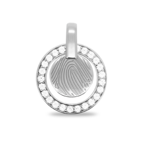 LADIES PENDANTS W/ FINGER PRINT/LASER ENGRAVING (401 SZ)