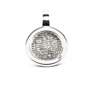 LADIES PENDANTS W/ FINGER PRINT/LASER ENGRAVING (403 S)