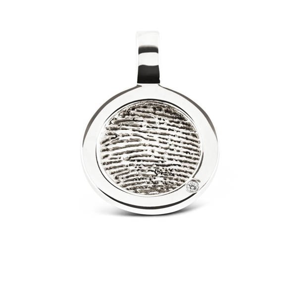 LADIES PENDANTS W/ FINGER PRINT/LASER ENGRAVING (403 S)