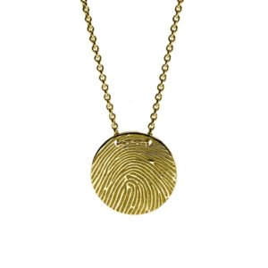 LADIES PENDANTS W/ FINGER PRINT/LASER ENGRAVING (416)